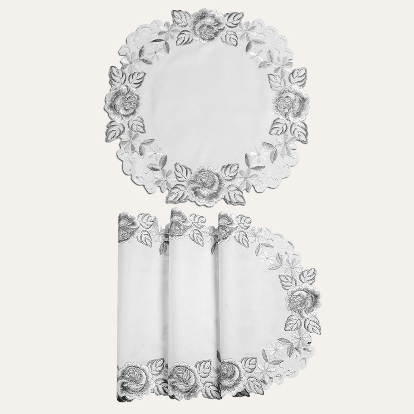 Alois Collection Rustic Elegance Table Topper