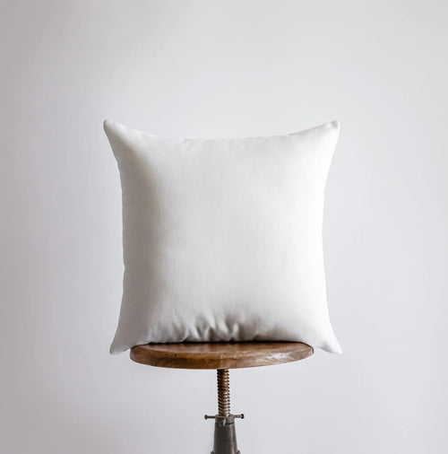 Orange Sunset Town Pillow