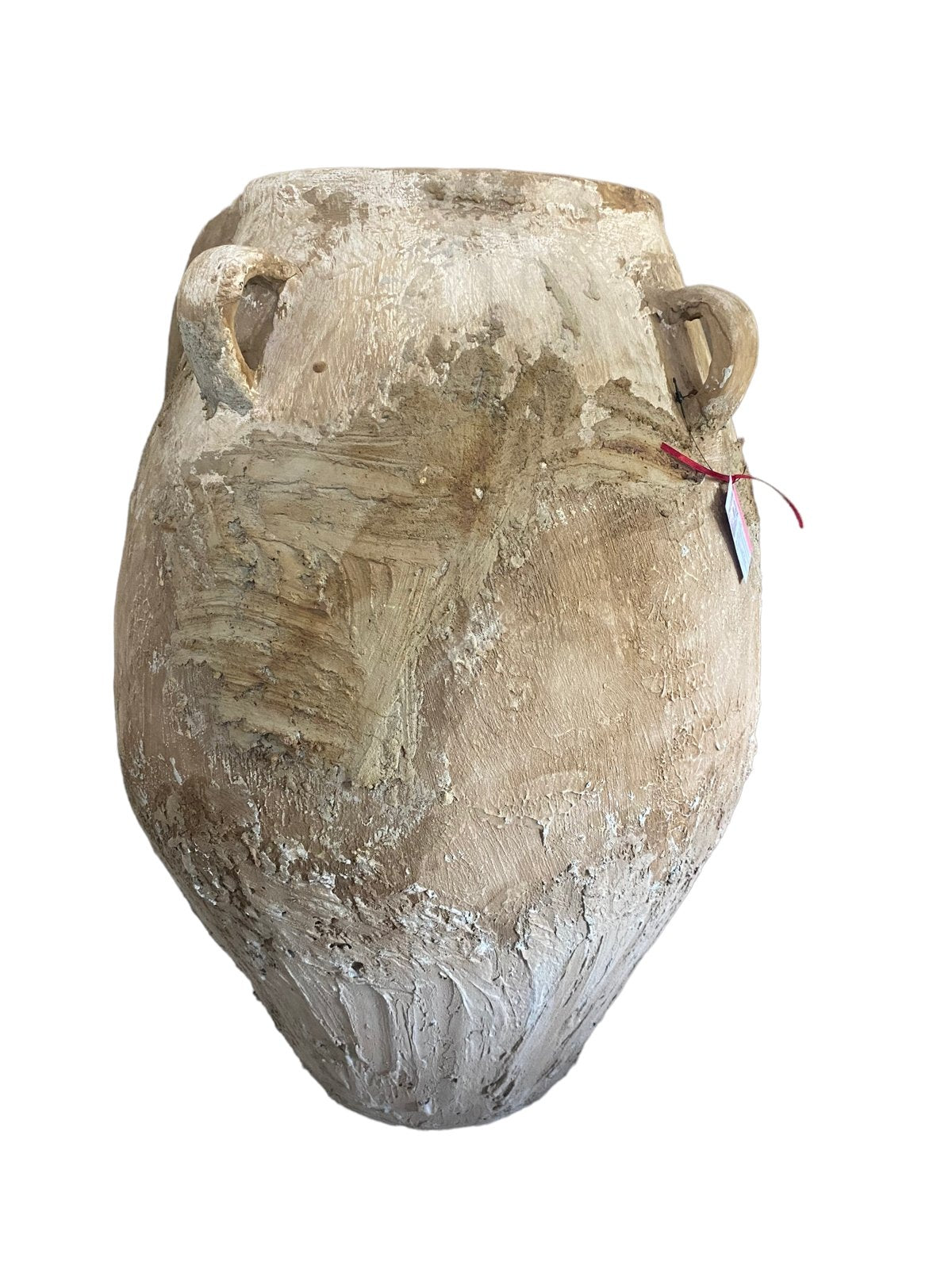 Large Rustic Clay Vase Set