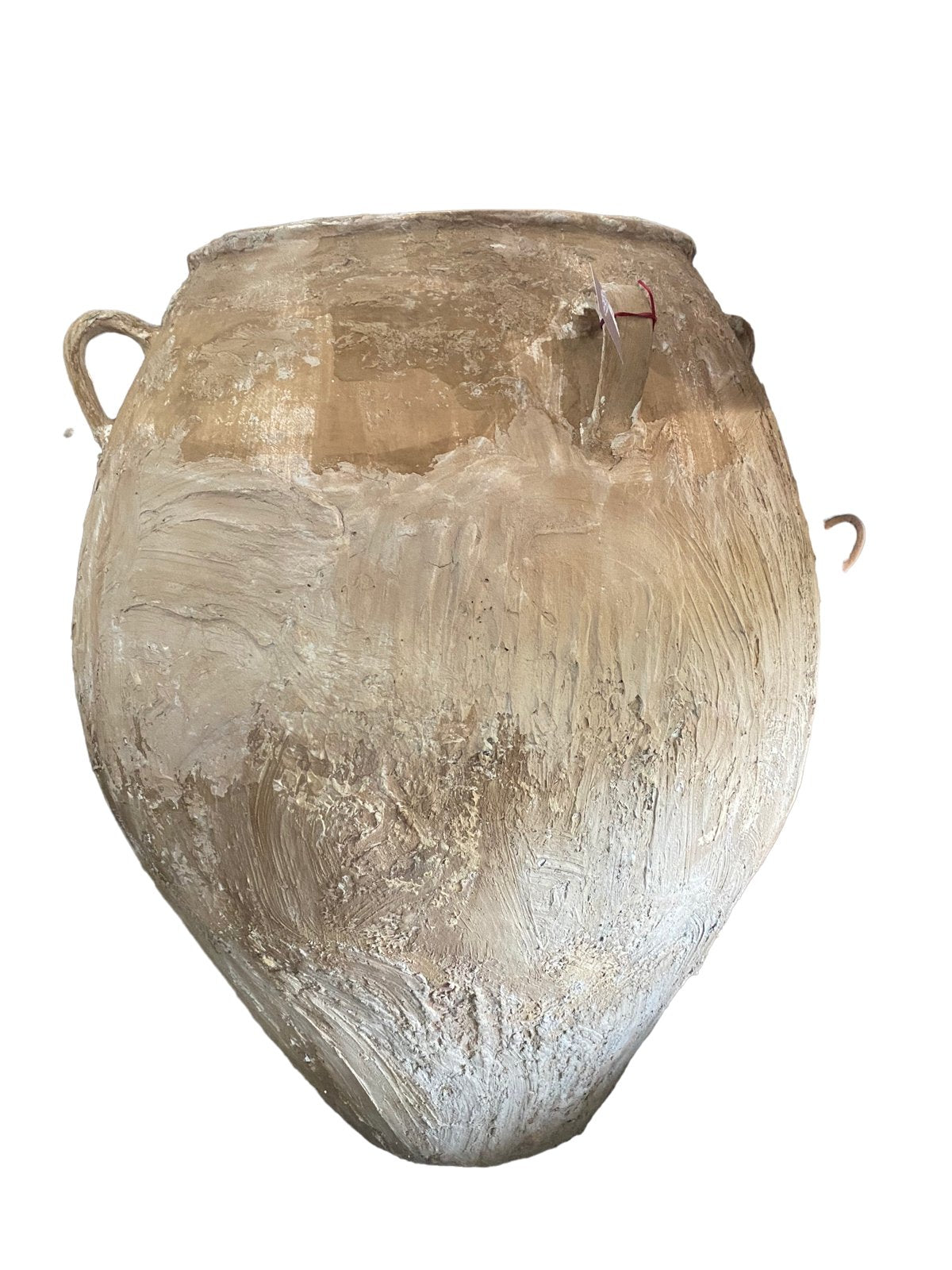 Large Rustic Clay Vase Set